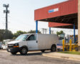 Business customer dropping off USPS Connect Local™ items at receiving dock of designated Postal facility.